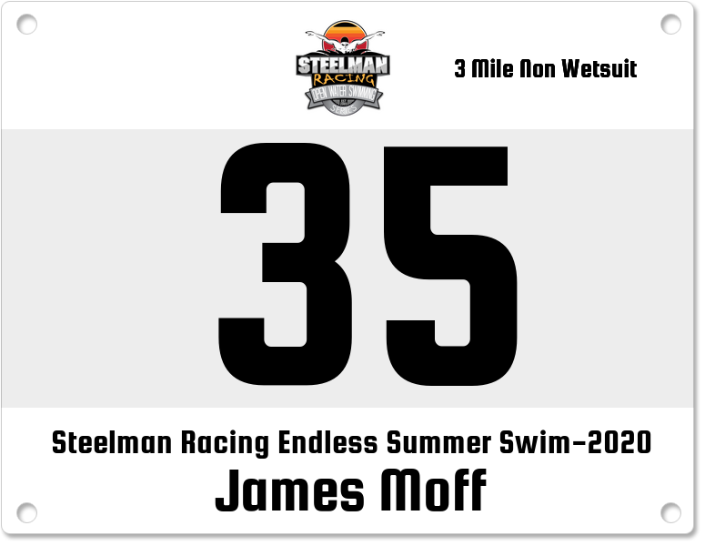 Digital Bib for Steelman Racing Endless Summer Swim2020